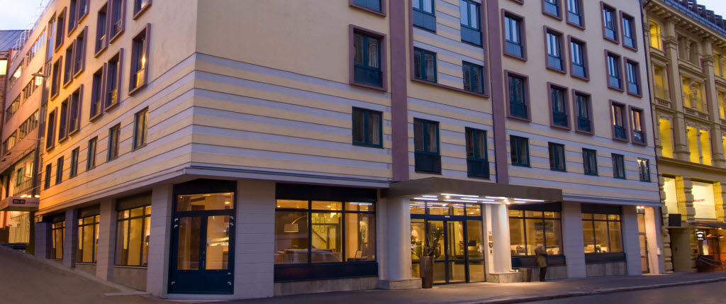 Facade in the evening